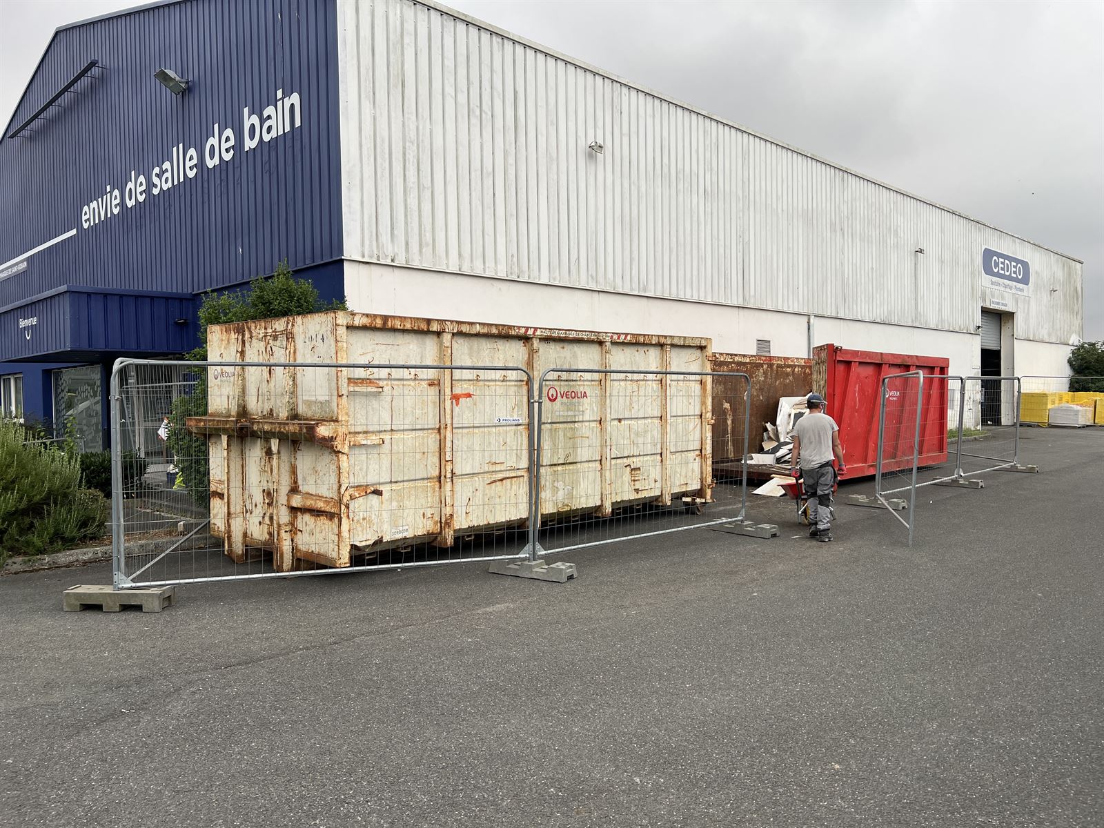 Aménagement du magasin Cedeo à Ifs