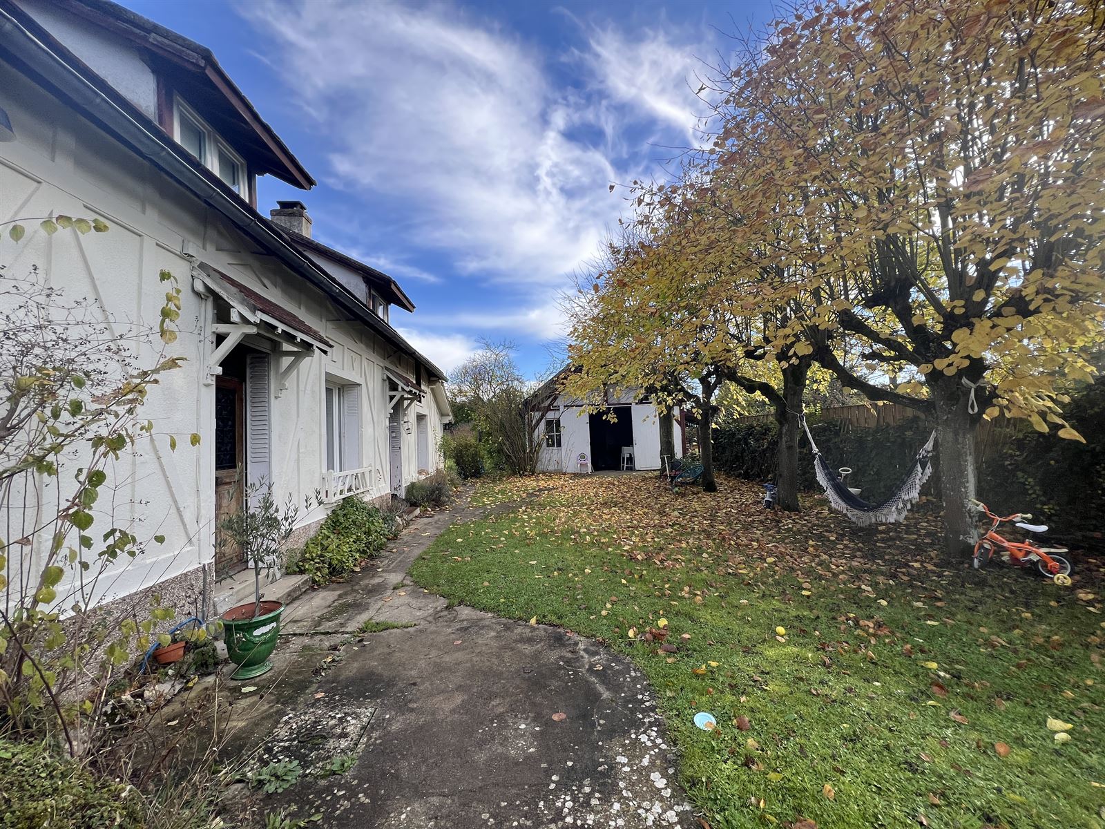 Façade sur jardin