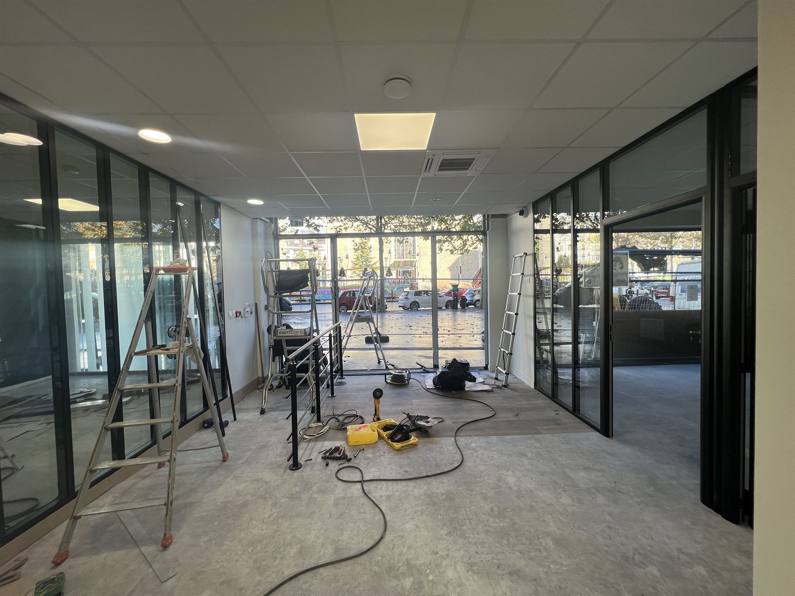 Chantier, aménagement de bureaux à Le Havre