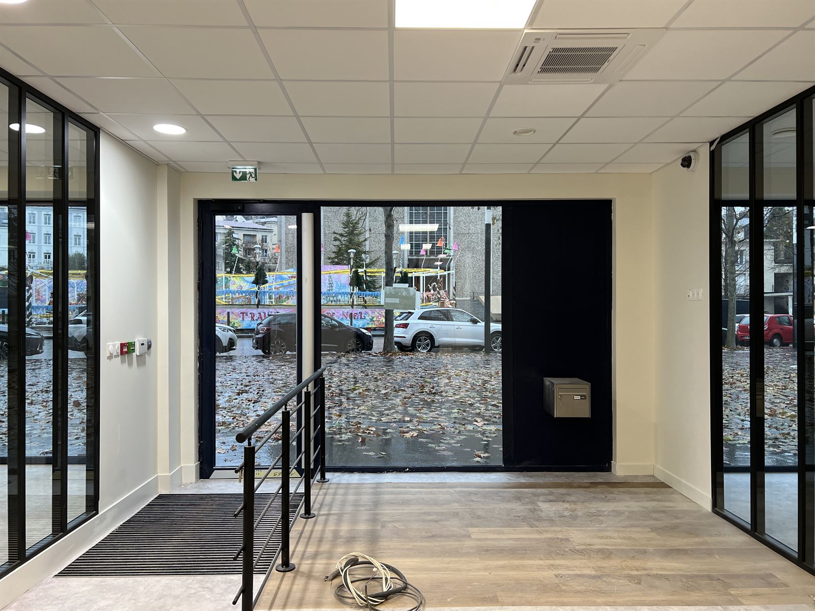 Bureaux rénovés à Le Havre, verrière