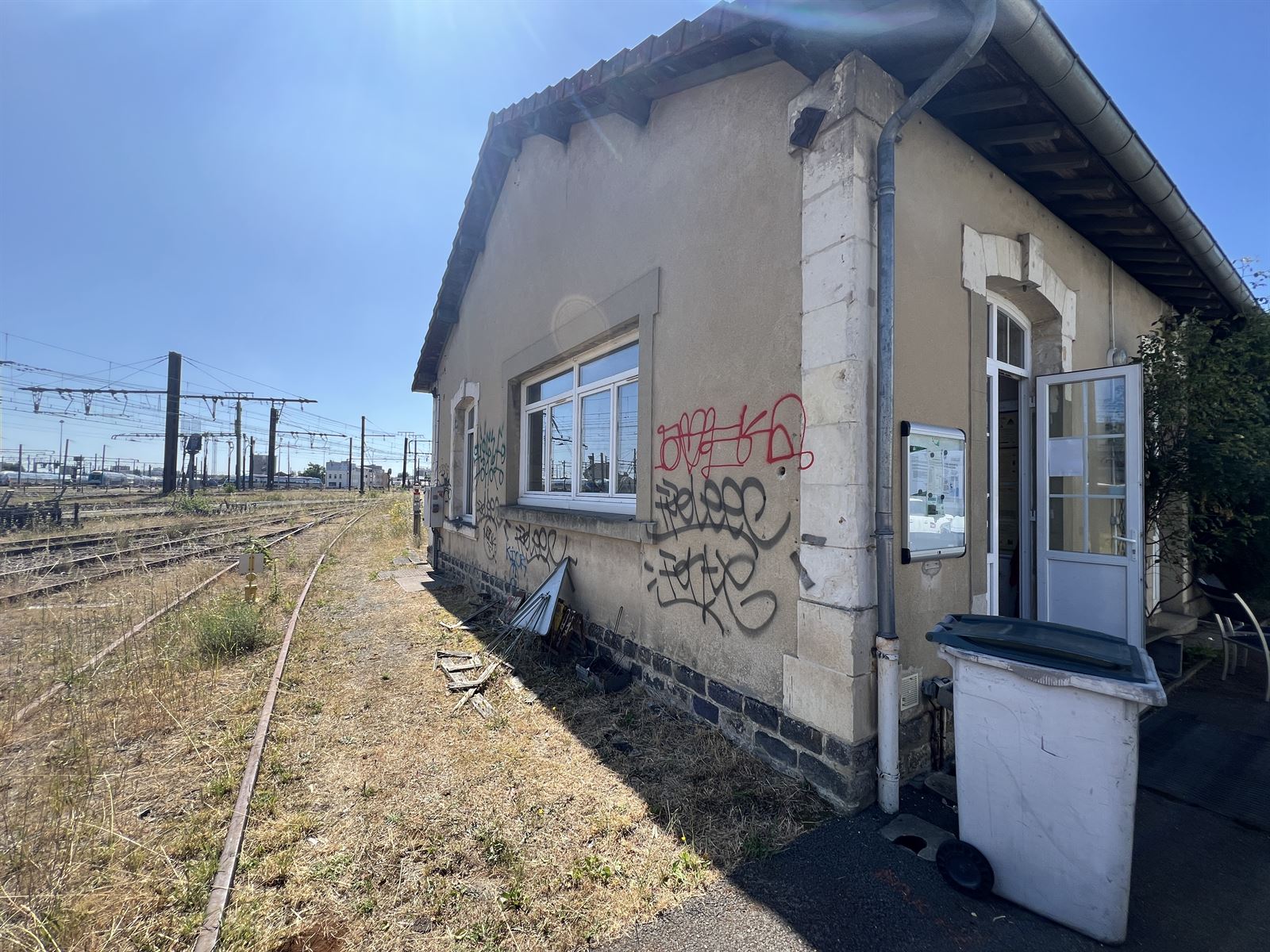 Rénovation d'un bâtiment SNCF au Mans