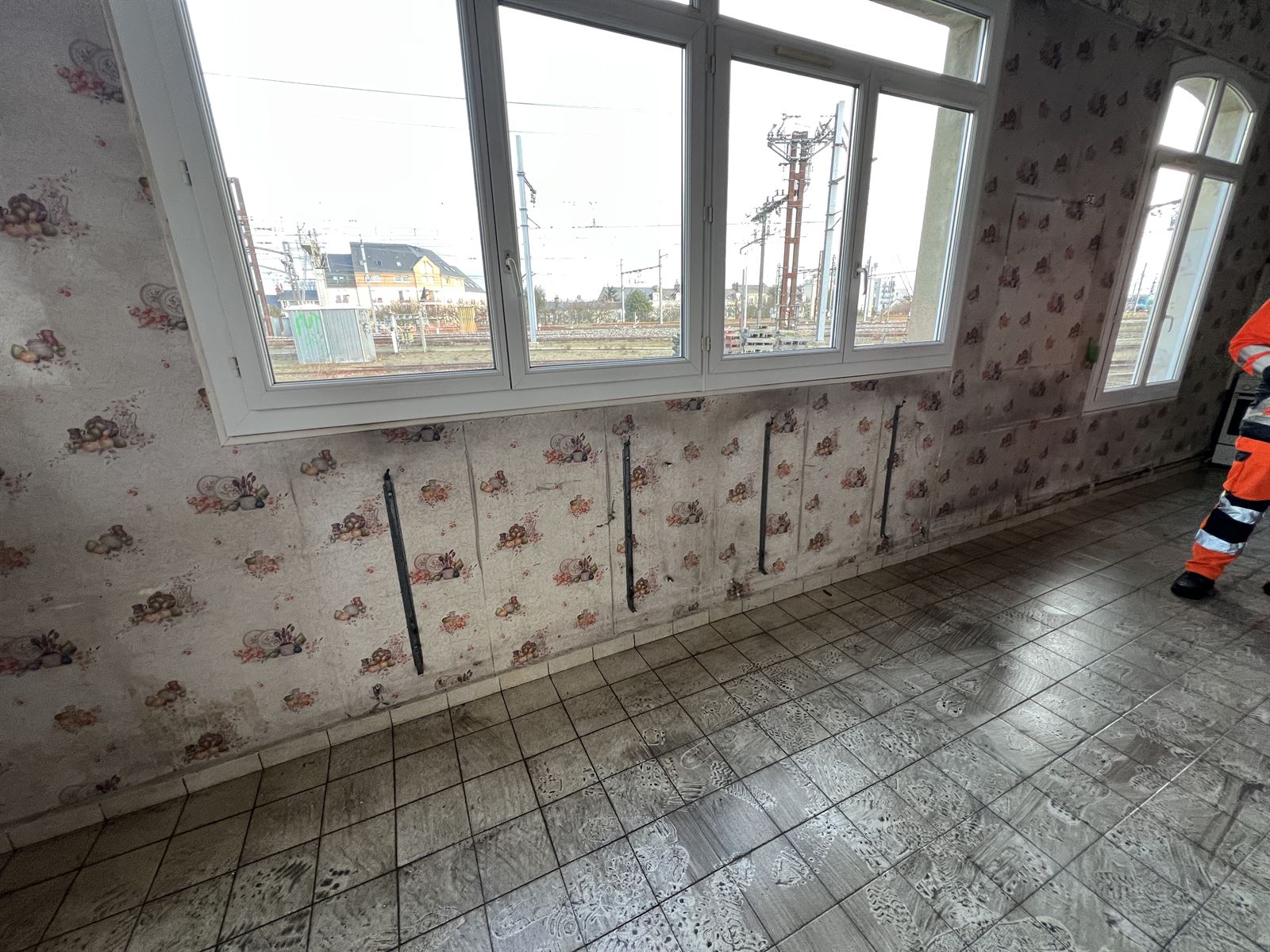 Rénovation d'un bâtiment SNCF au Mans