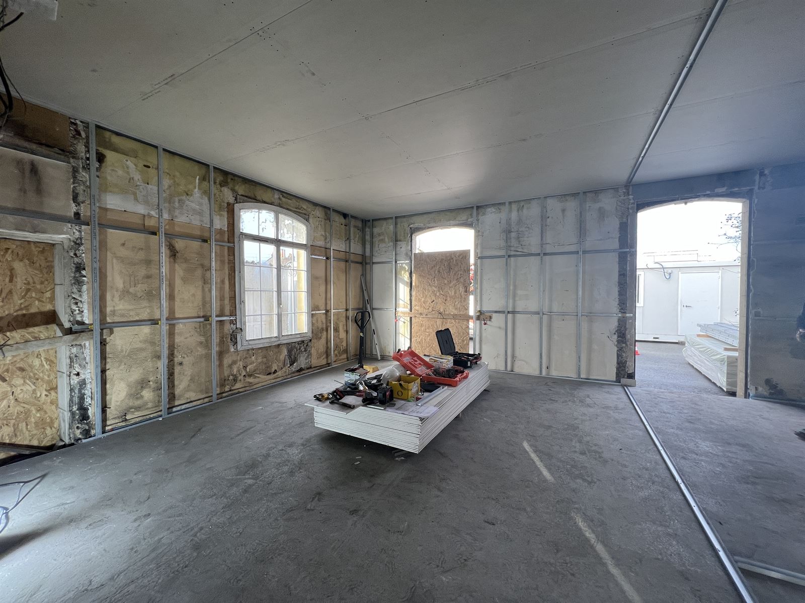 Rénovation d'un bâtiment SNCF au Mans