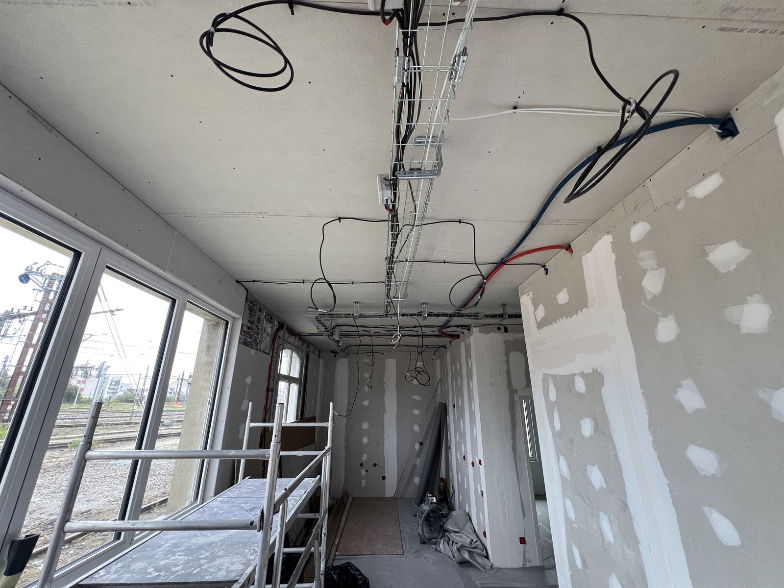 Rénovation d'un bâtiment SNCF au Mans