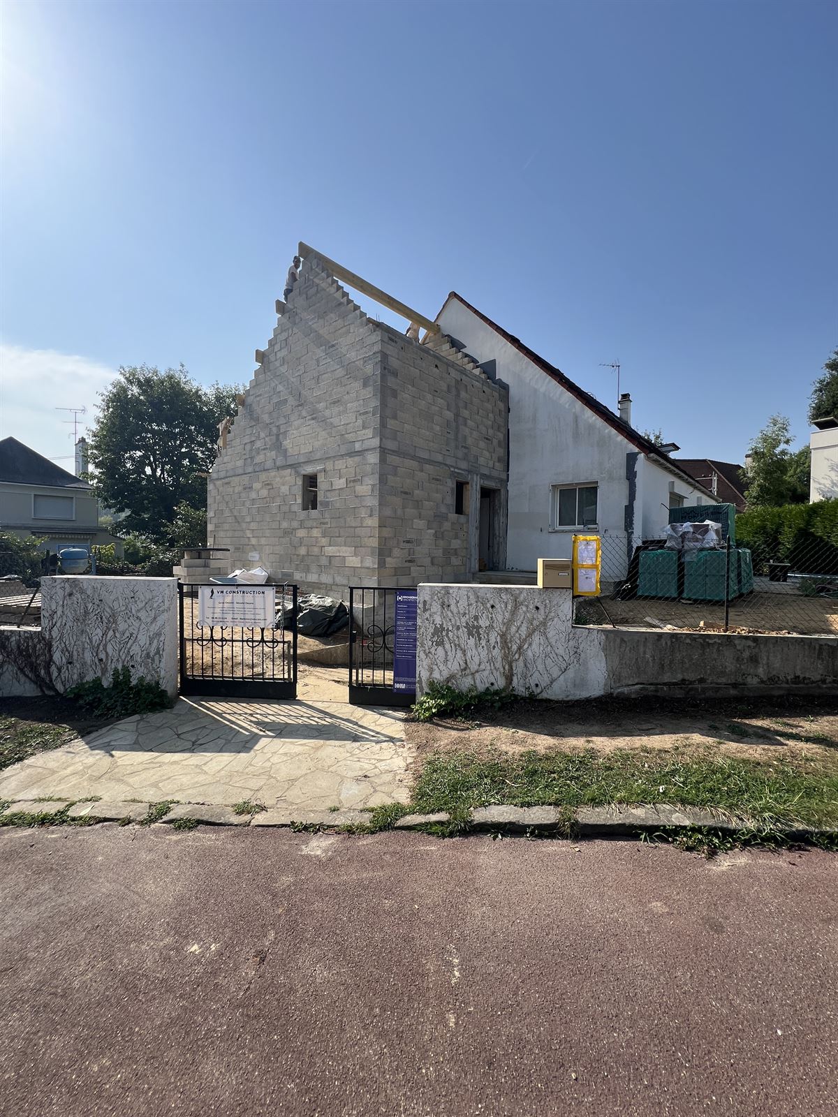 Chantier de l'extension