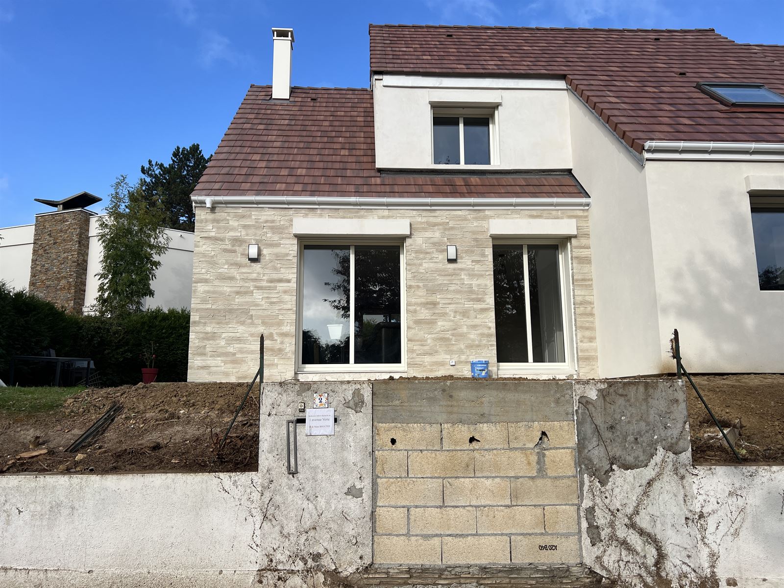 La maison après rénovation et extension