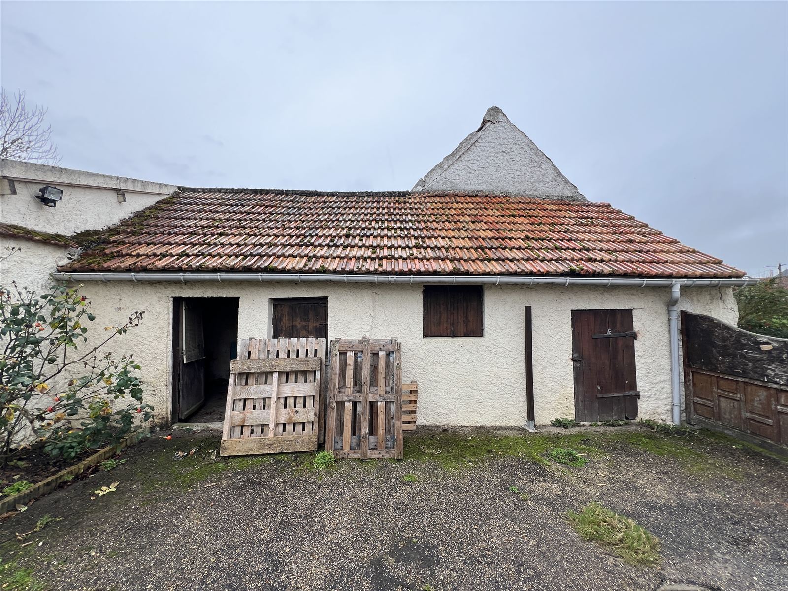 Corps de ferme, façade existante