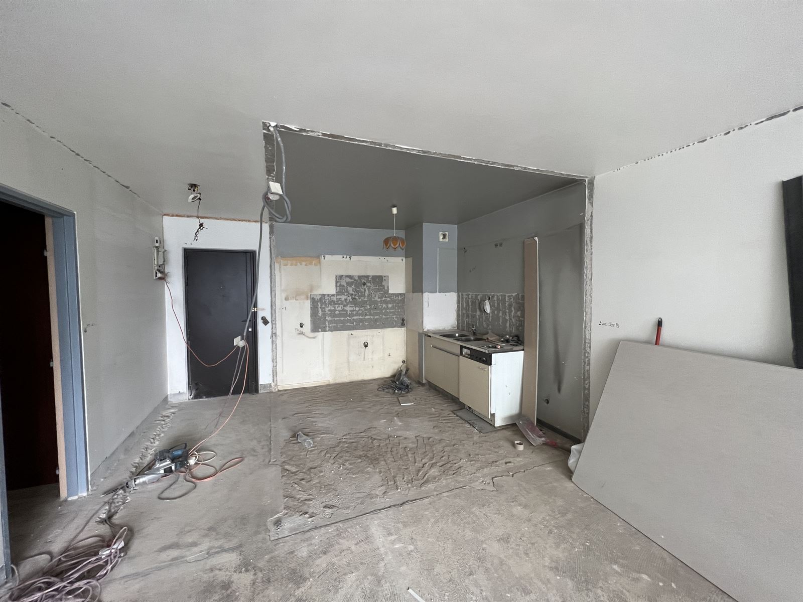 Chantier de rénovation, appartement à Nanterre