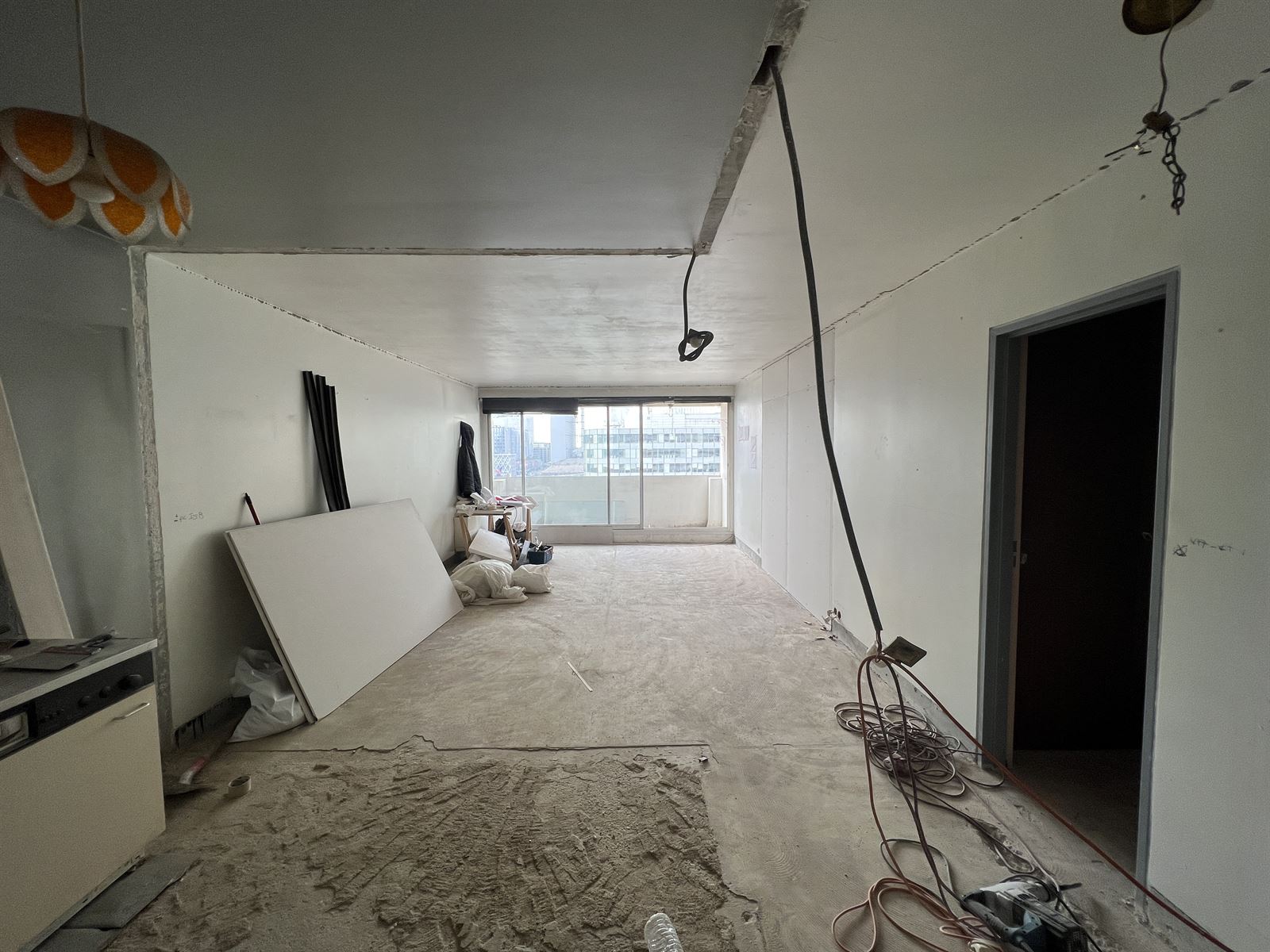 Chantier de rénovation, appartement à Nanterre
