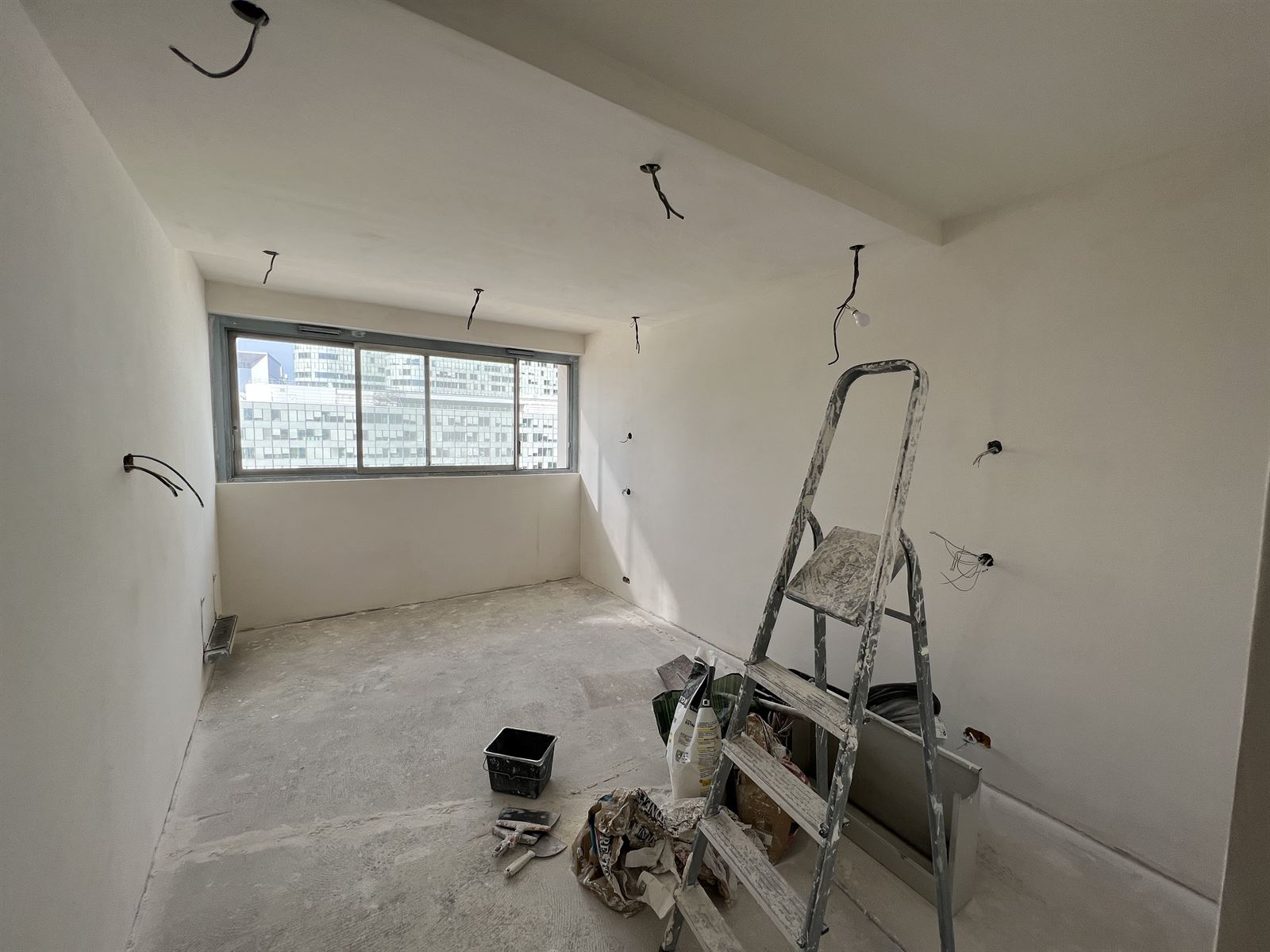 Chantier de rénovation, appartement à Nanterre