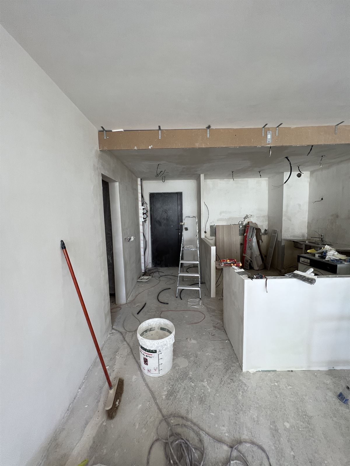 Chantier de rénovation, appartement à Nanterre