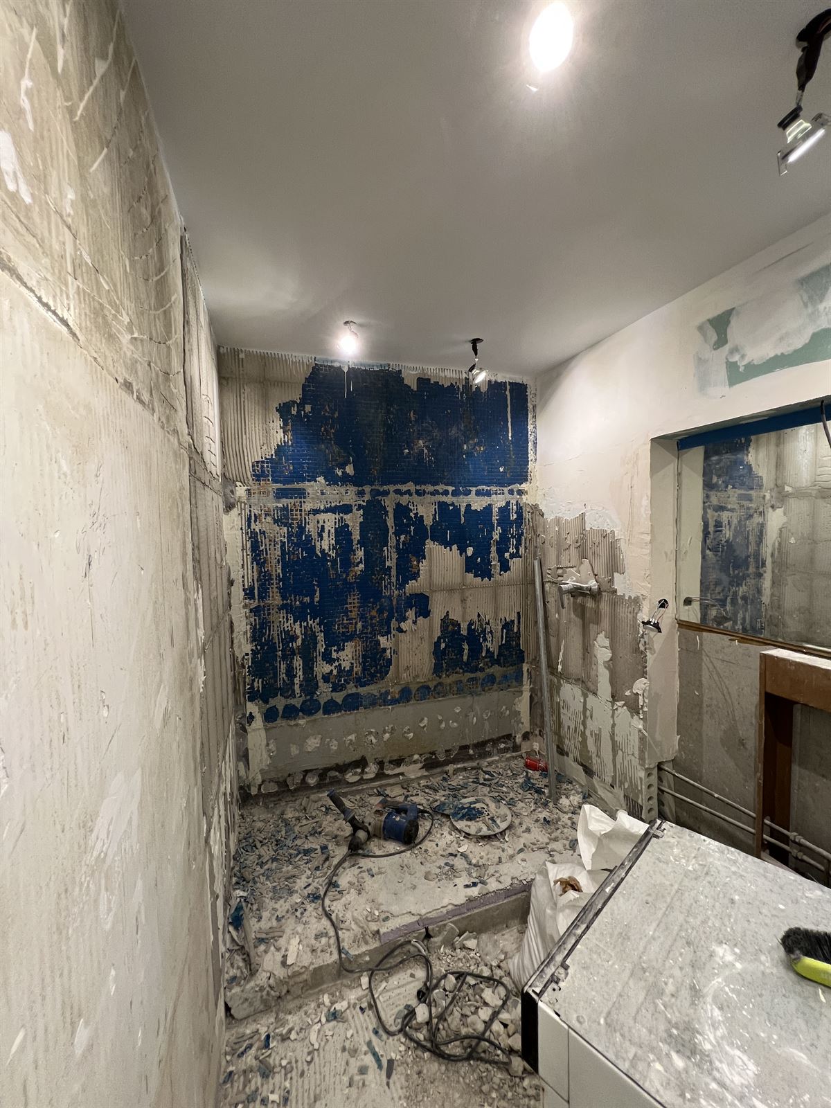 Chantier de rénovation, appartement à Nanterre